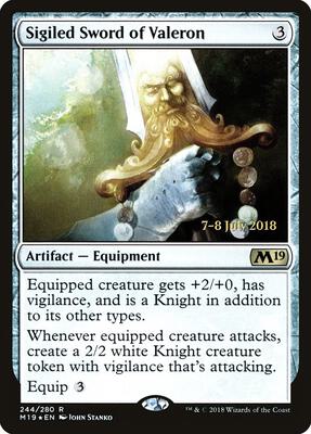 Sigiled Sword of Valeron #244 – Prerelease Cards (Rare)