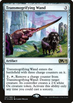 Transmogrifying Wand #247 – Prerelease Cards (Rare)