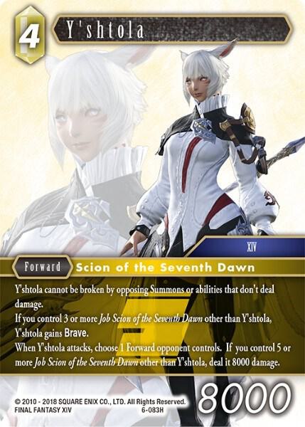 Y'shtola - Opus VI - Final Fantasy TCG - TCGplayer.com
