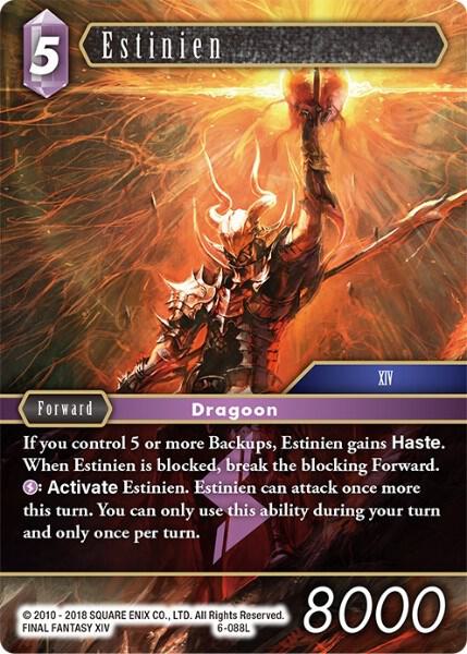 Estinien - Opus VI - Final Fantasy TCG - TCGplayer.com