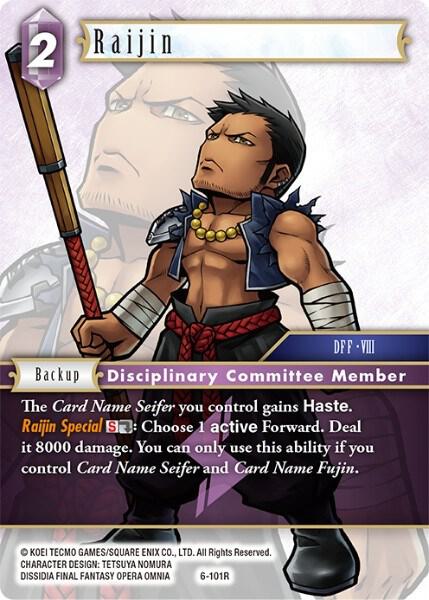 Raijin - Opus VI - Final Fantasy TCG - TCGplayer.com