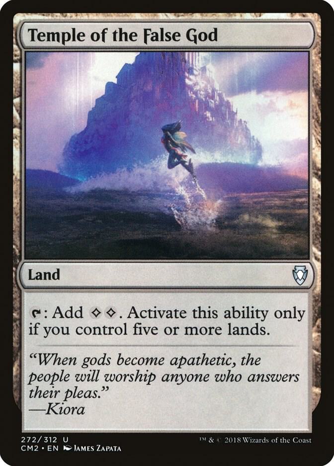 Temple of the False God (272) 272 card