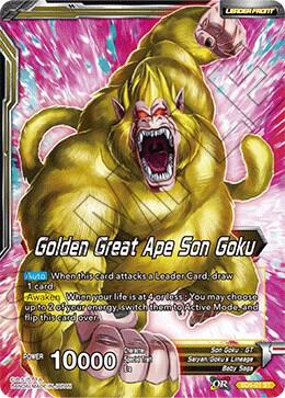 Golden Great Ape Son Goku // Long Odds SS4 Son Goku - Colossal