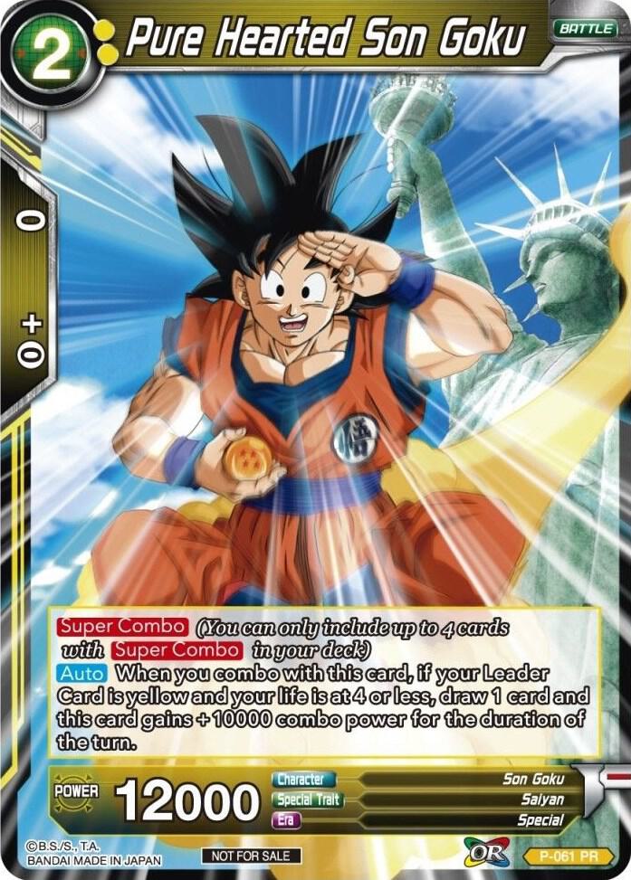 Pure Hearted Son Goku - Promotion Cards - Dragon Ball Super