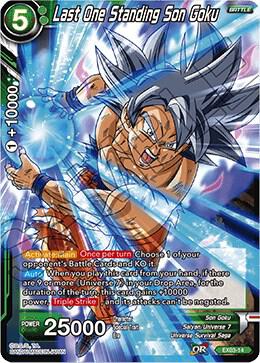 Last One Standing Son Goku #EX03-14 — Expansion Deck Box Set 03: Ultimate Box
