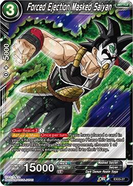 Forced Ejection Masked Saiyan #EX03-27 — Expansion Deck Box Set 03: Ultimate Box