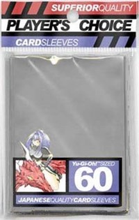 Player's Choice Card Sleeves Player's Choice Yu-Gi-Oh! Card Sleeves - Silver (60-Pack)