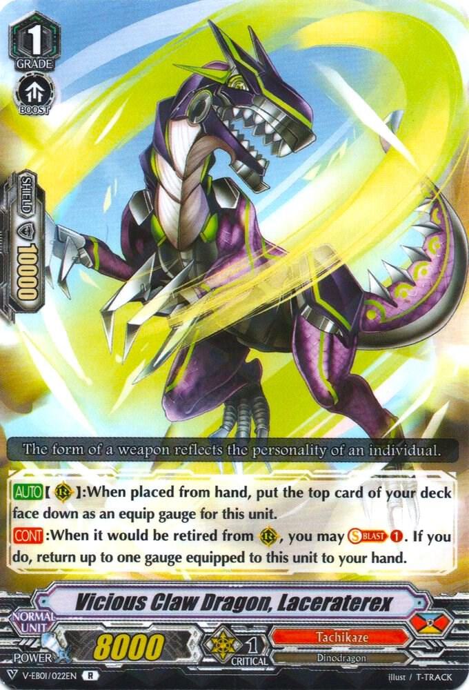 Vicious Claw Dragon, Laceraterex