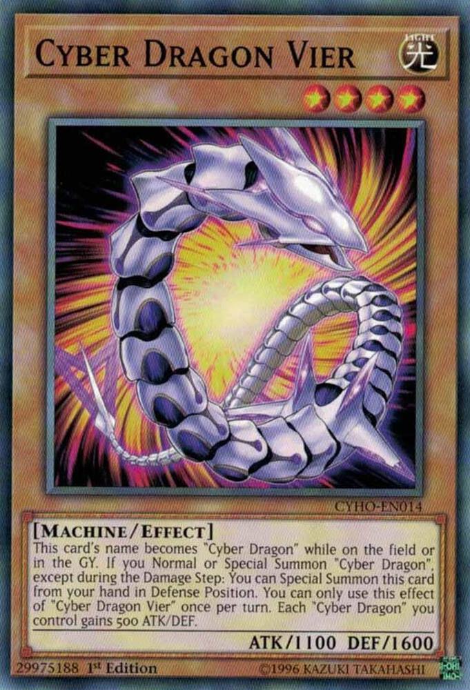 Cyber Dragon Vier - Cybernetic Horizon - YuGiOh - TCGplayer.com