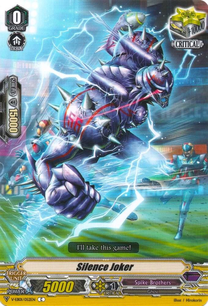 Silence Joker Price & Card Details — V-EB01: The Destructive Roar