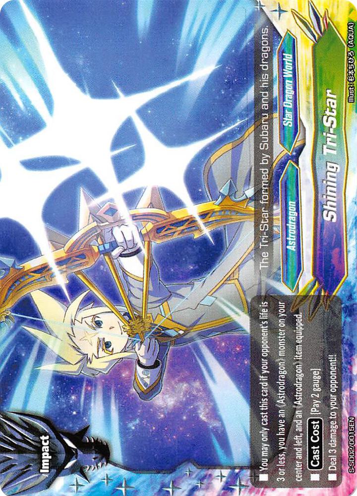 Shining Tri-Star - S-SD02: Triangulum Galaxy - Future Card