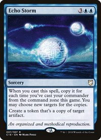 Echo Storm - Commander 2018 - Magic: The Gathering card