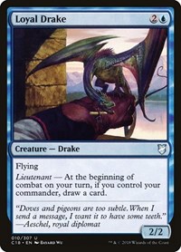Loyal Drake - Commander 2018 - Magic: The Gathering card