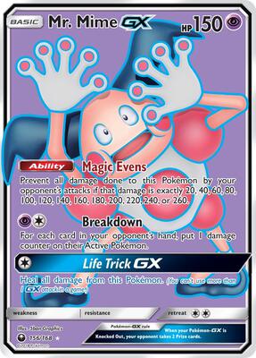 mrmt...（感謝） Mr. Mime GX (Full Art) - SM - Celestial Storm - Pokemon
