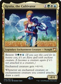 Kestia, the Cultivator - Commander 2018 - Magic: The Gathering card