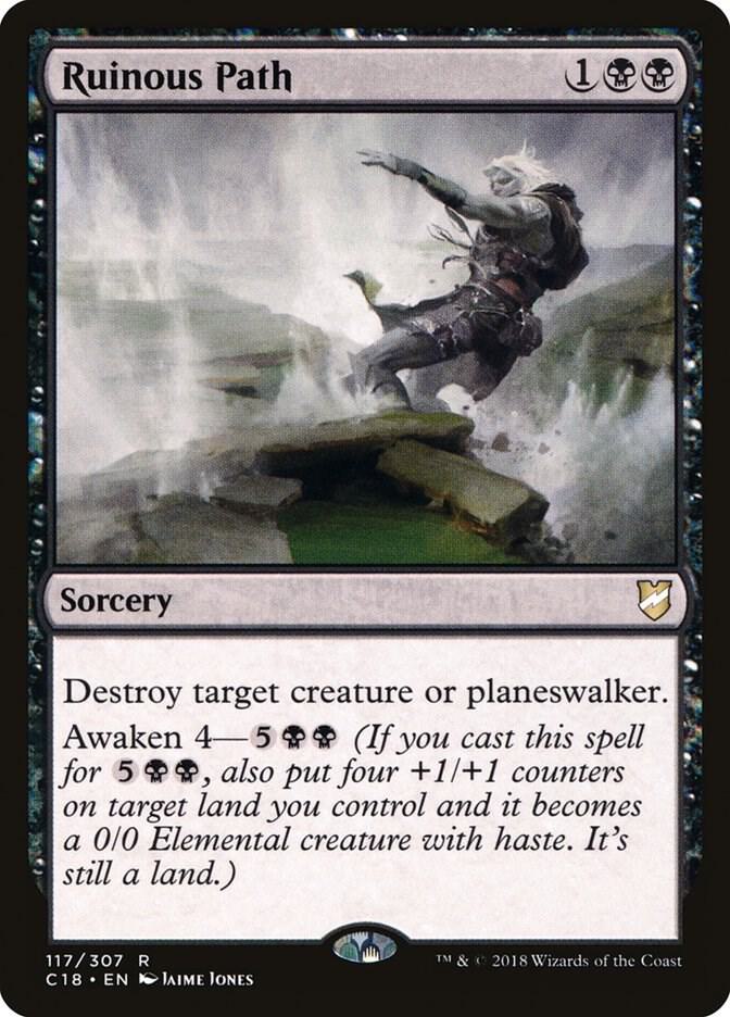 Ruinous Path 117 card