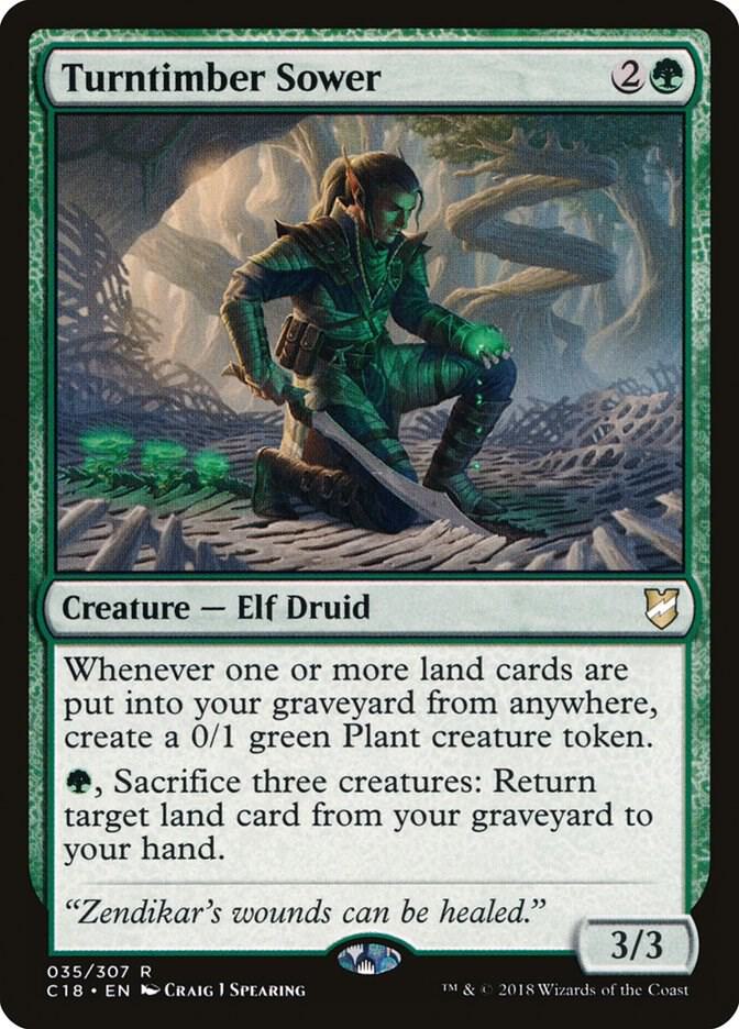 Turntimber Sower 35 card