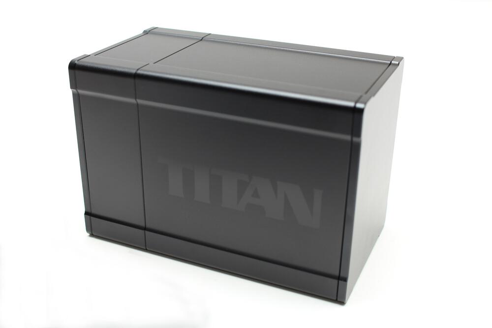 TITAN Deck Box Black BoxGods Deck Boxes Deck Boxes