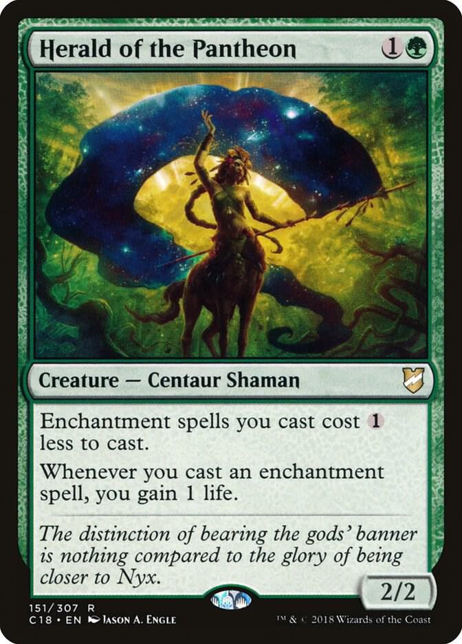 Herald of the Pantheon 151 card