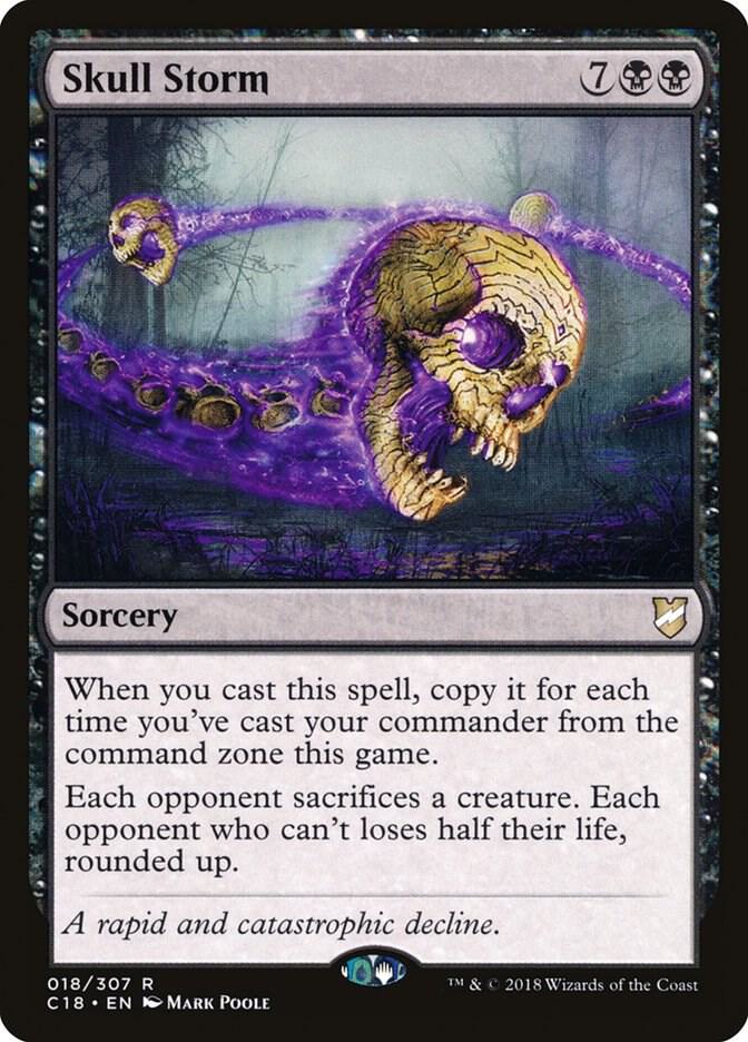 Skull Storm 18 card