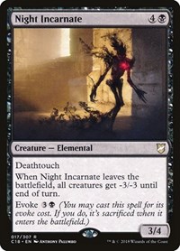 Night Incarnate - Commander 2018 - Magic: The Gathering card