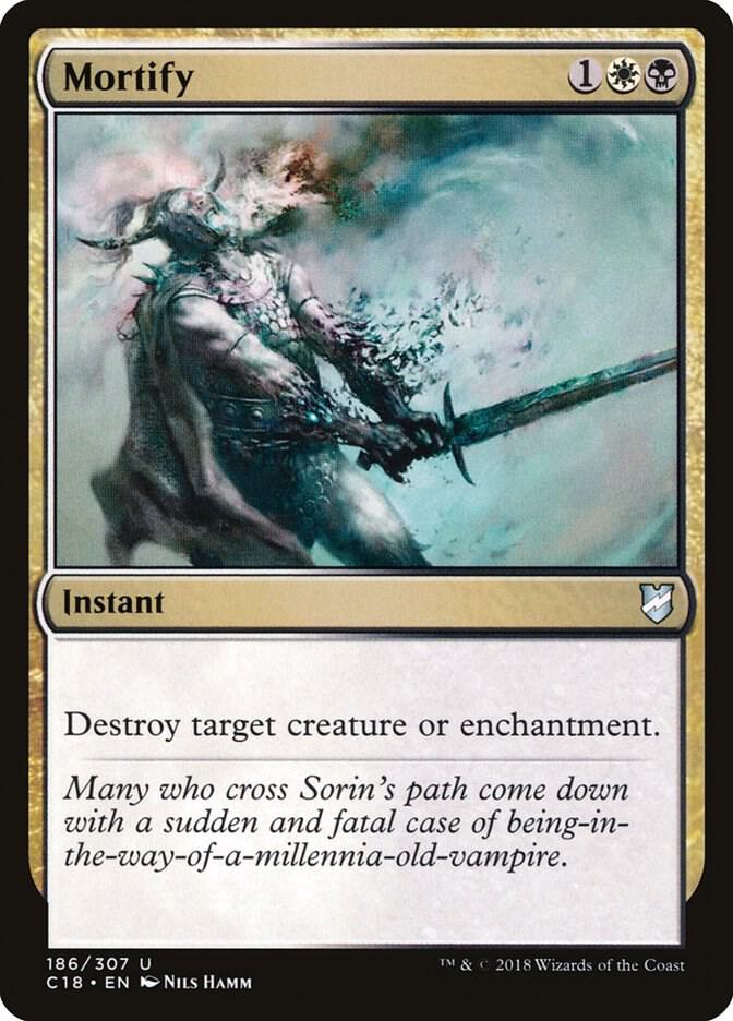 Mortify 186 card