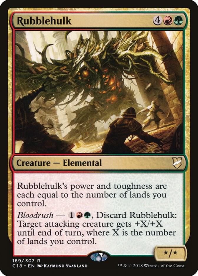 Rubblehulk 189 card