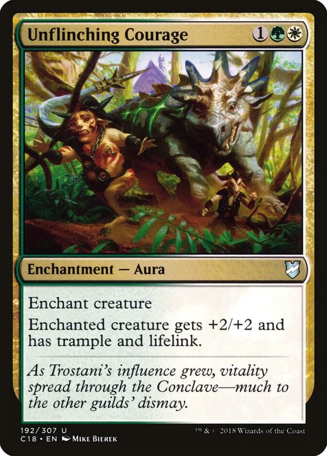 Unflinching Courage 192 card
