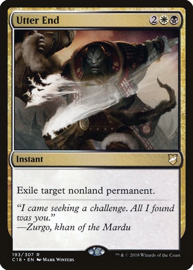 Utter End 193 card