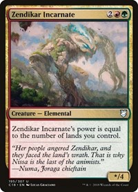 Zendikar Incarnate - Commander 2018 - Magic: The Gathering card