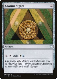 Azorius Signet - Commander 2018 - Magic: The Gathering card