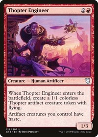 Thopter Engineer - Commander 2018 - Magic: The Gathering card