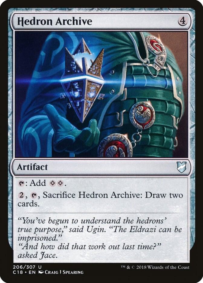 Hedron Archive 206 card