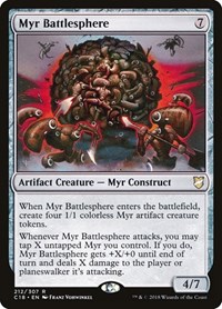 Myr Battlesphere (Commander 2018)
