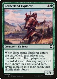 Borderland Explorer - Commander 2018 - Magic: The Gathering card