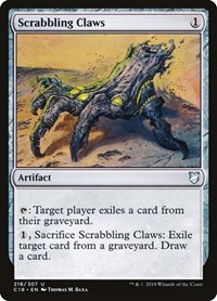 Scrabbling Claws - Commander 2018 - Magic: The Gathering card