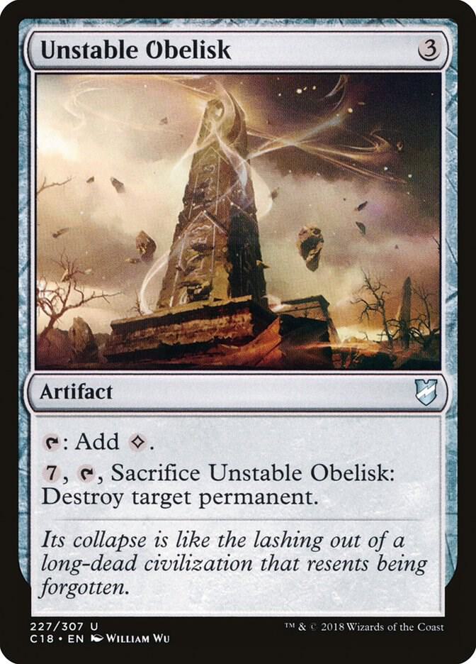 Unstable Obelisk 227 card