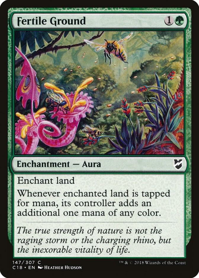 Fertile Ground - Commander 2018 - Magic: The Gathering - TCGplayer.com