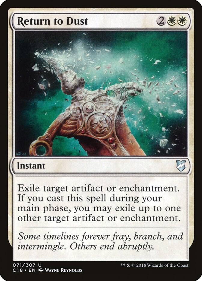 Return to Dust 71 card