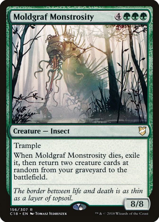 Moldgraf Monstrosity 156 card