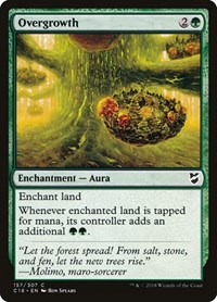 Overgrowth - Commander 2018 - Magic: The Gathering card