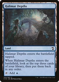 Halimar Depths - Commander 2018 - Magic: The Gathering card