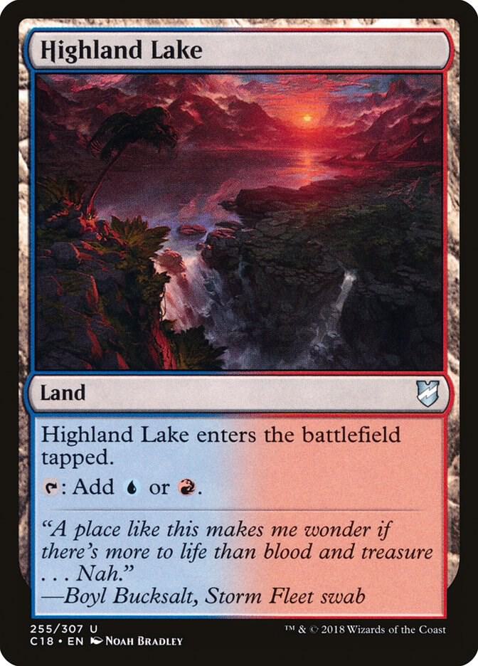 Highland Lake 255 card