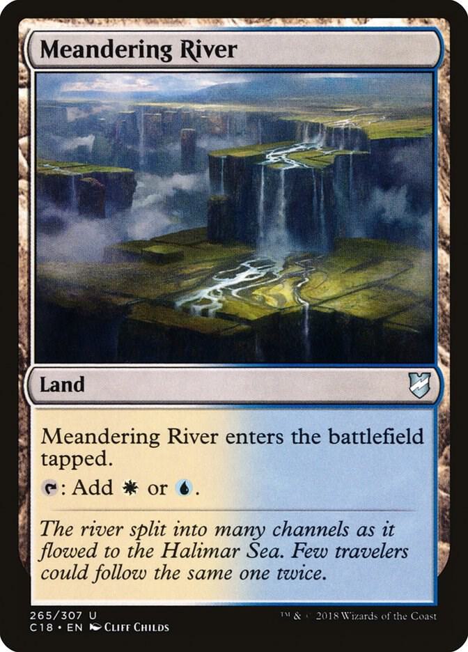Meandering River 265 card