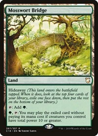 Mosswort Bridge - Commander 2018 - Magic: The Gathering card