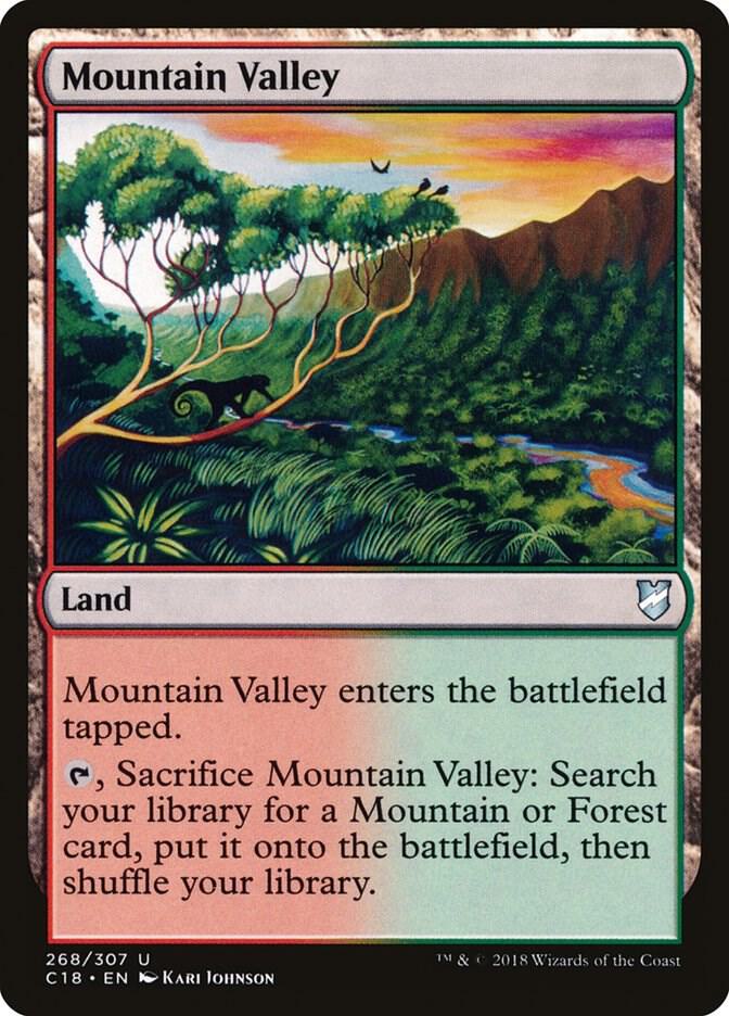 Mountain Valley 268 card