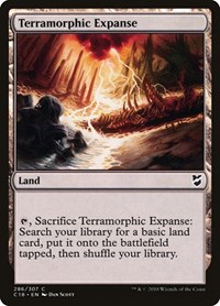 Terramorphic Expanse - Commander 2018 - Magic: The Gathering card