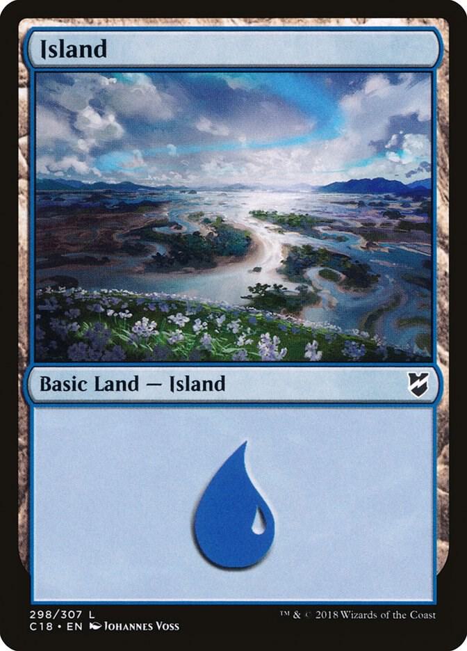 Island (298) 298 card