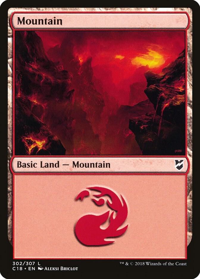 Mountain (302) 302 card
