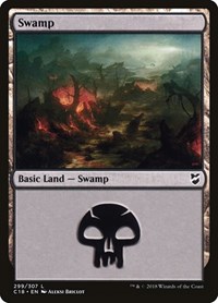 Swamp (299) (Commander 2018)